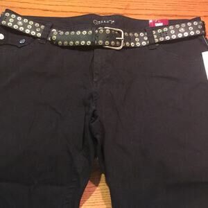 GITANO Black Stretch Denim Jeans